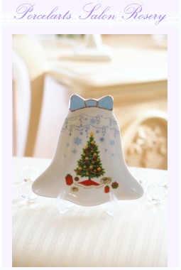 クリスマスベルプレート