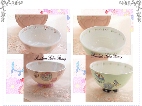 お茶碗の全面貼り